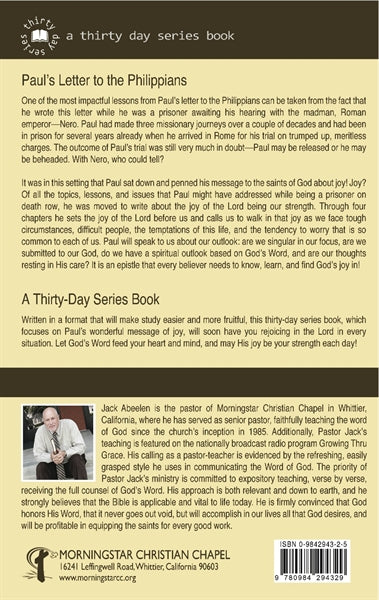 Joy in Every Circumstance: Paul’s Letter to the Philippians